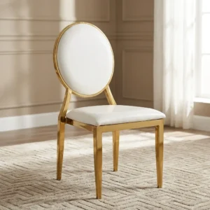 Gold Frame Accent Chair
